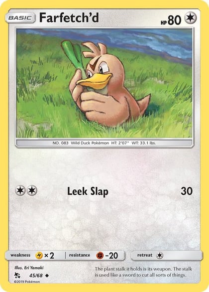 Farfetch'd, Hidden Fates 45/68