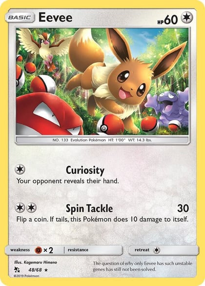 Eevee (48), Hidden Fates 48/68