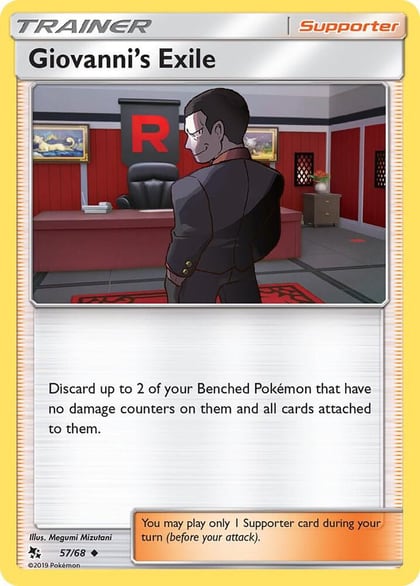 Giovanni's Exile, Hidden Fates 57/68