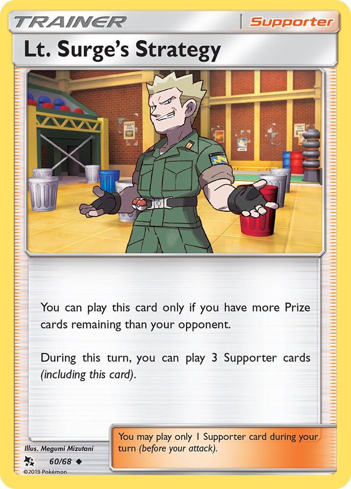 Lt. Surge's Strategy, Hidden Fates 60/68