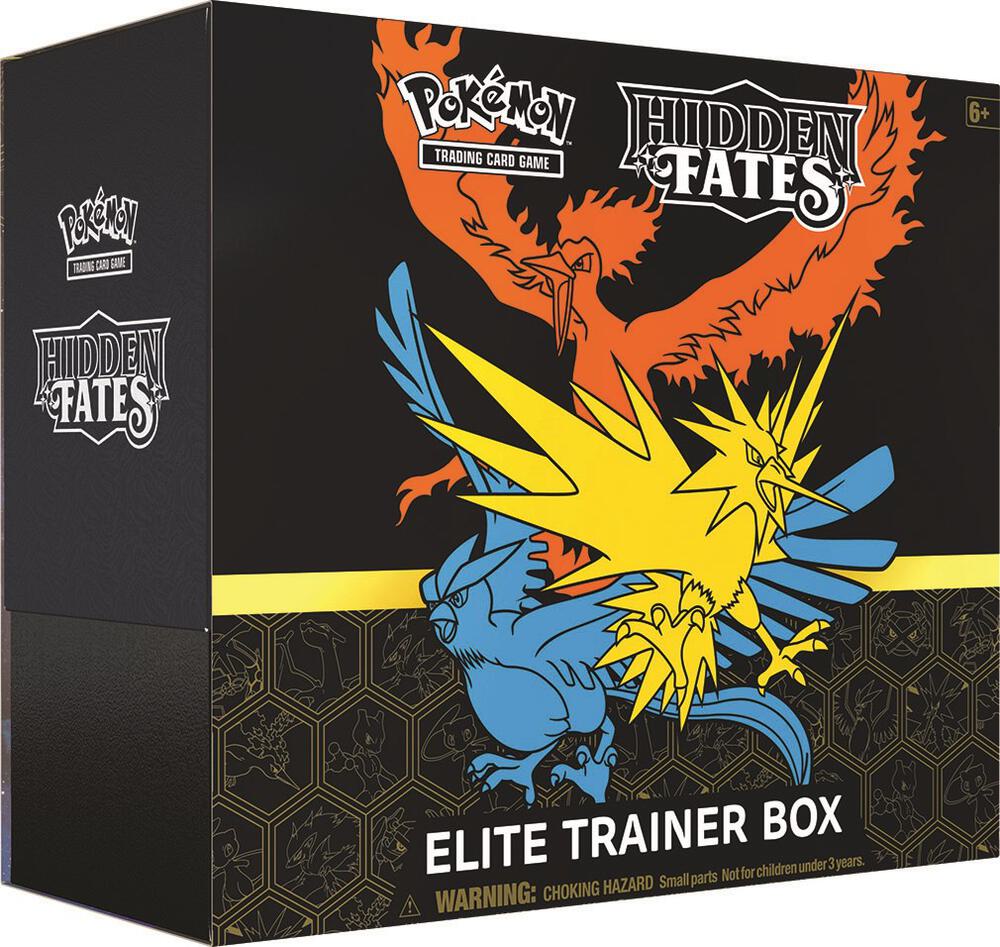 Hidden Fates Elite Trainer Box, Hidden Fates P194729