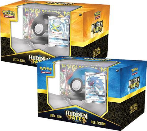 Hidden Fates Poke Ball Collection [Set of 2], Hidden Fates P198525