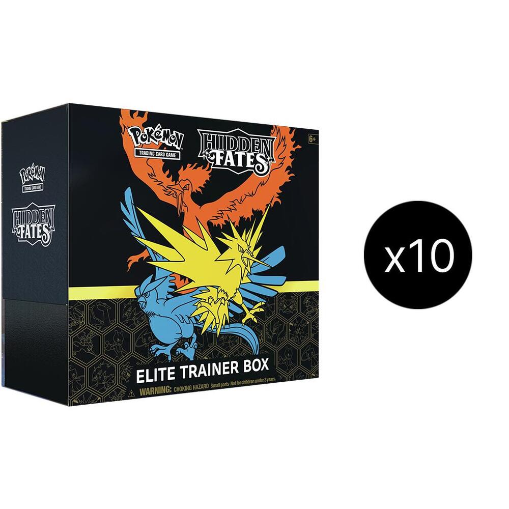 Hidden Fates Elite Trainer Box Case, Hidden Fates P648466
