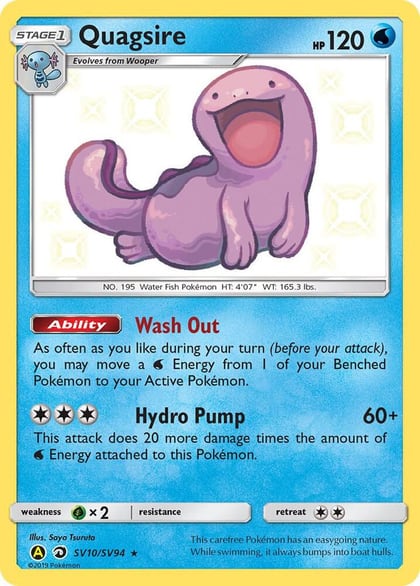 Quagsire, Hidden Fates: Shiny Vault SV10/SV94