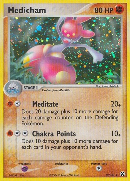 Medicham - 10/101, Hidden Legends 10/101