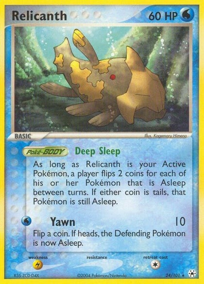 Relicanth, Hidden Legends 24/101