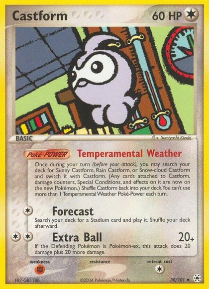 Castform, Hidden Legends 30/101