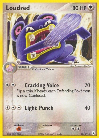 Loudred, Hidden Legends 39/101