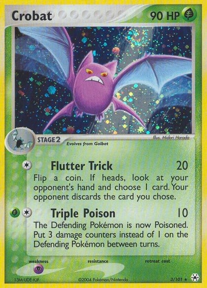 Crobat, Hidden Legends 3/101
