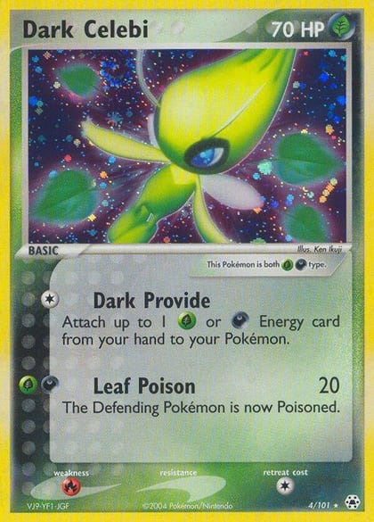 Dark Celebi, Hidden Legends 4/101