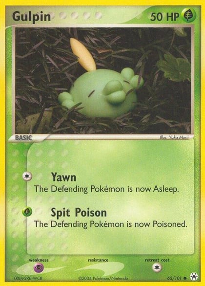 Gulpin, Hidden Legends 62/101