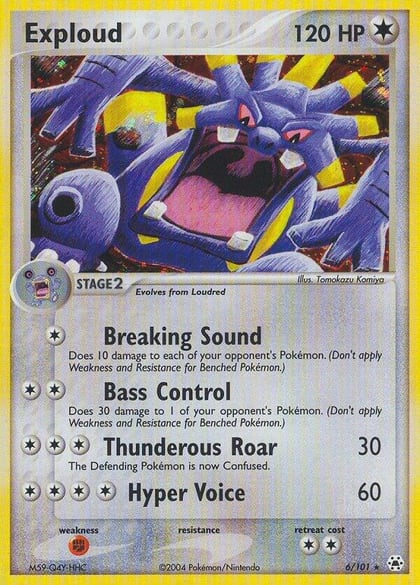 Exploud, Hidden Legends 6/101