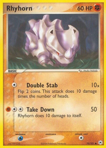 Rhyhorn, Hidden Legends 70/101
