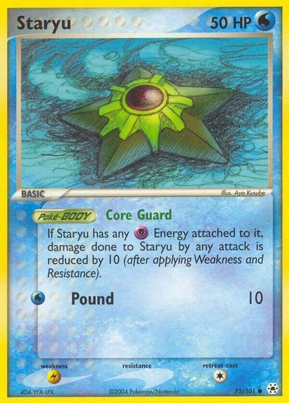 Staryu, Hidden Legends 75/101