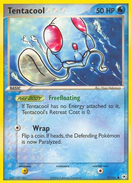 Tentacool, Hidden Legends 77/101