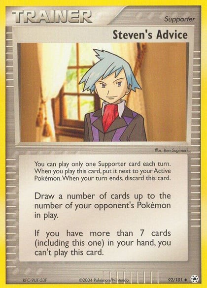 Steven's Advice, Hidden Legends 92/101