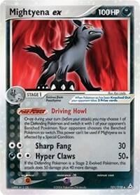 Mightyena ex, Holon Phantoms 101/110