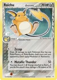 Raichu (Delta Species), Holon Phantoms 15/110