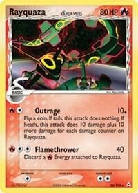 Rayquaza - 026/110 (Delta Species), Holon Phantoms 26/110