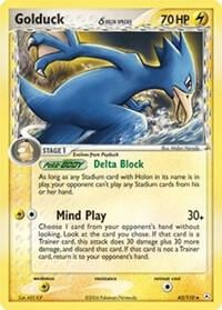 Golduck (Delta Species), Holon Phantoms 43/110
