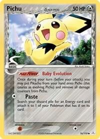 Pichu (Delta Species), Holon Phantoms 76/110