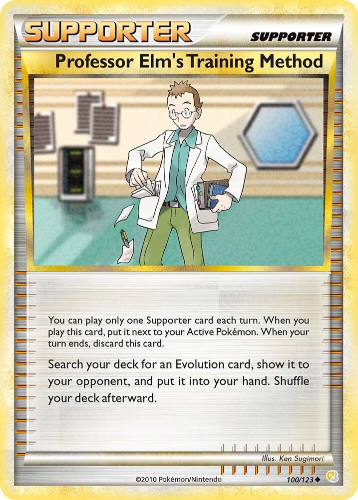 Professor Elm's Training Method, HeartGold SoulSilver 100/123