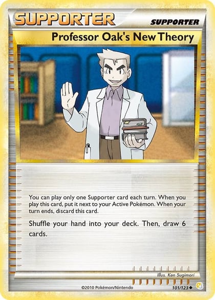 Professor Oak's New Theory, HeartGold SoulSilver 101/123
