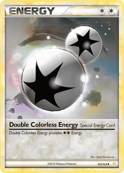 Double Colorless Energy, HeartGold SoulSilver 103/123