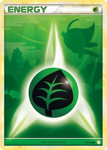Grass Energy, HeartGold SoulSilver 115/123