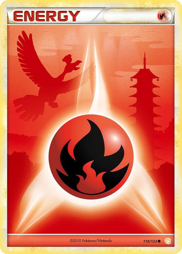 Fire Energy, HeartGold SoulSilver 116/123