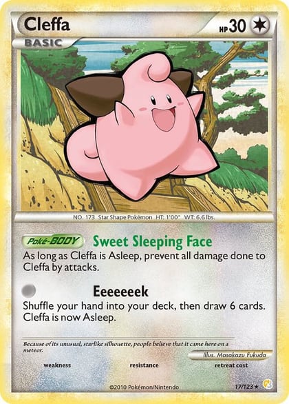 Cleffa, HeartGold SoulSilver 17/123