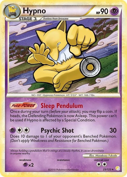 Hypno, HeartGold SoulSilver 23/123
