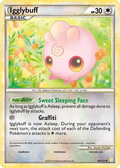 Igglybuff, HeartGold SoulSilver 44/123