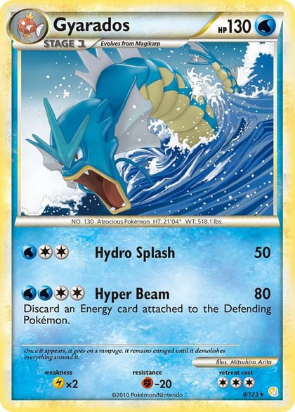 Gyarados, HeartGold SoulSilver 4/123