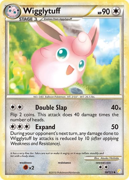 Wigglytuff, HeartGold SoulSilver 56/123