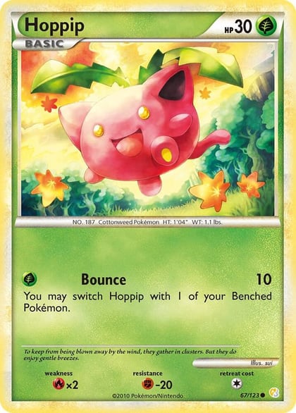 Hoppip, HeartGold SoulSilver 67/123