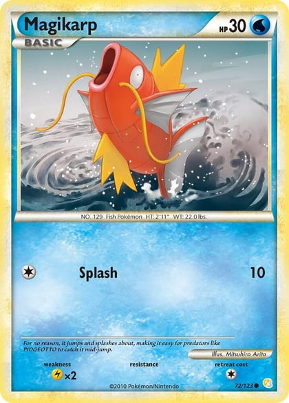 Magikarp, HeartGold SoulSilver 72/123