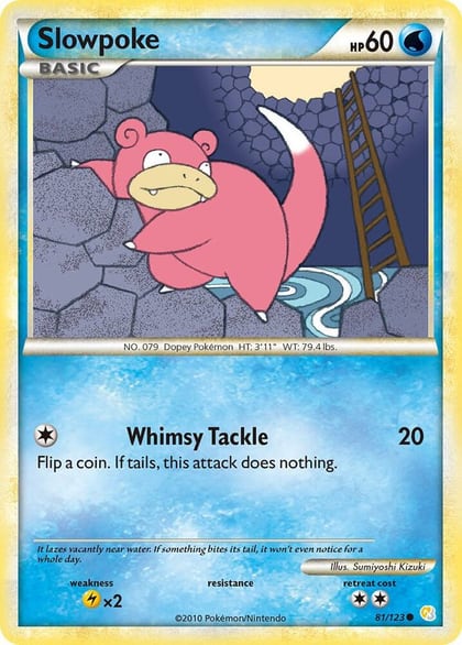 Slowpoke, HeartGold SoulSilver 81/123