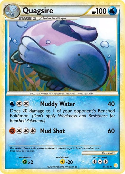 Quagsire, HeartGold SoulSilver 9/123