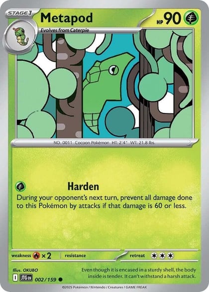 Metapod, SV09: Journey Together 002/159