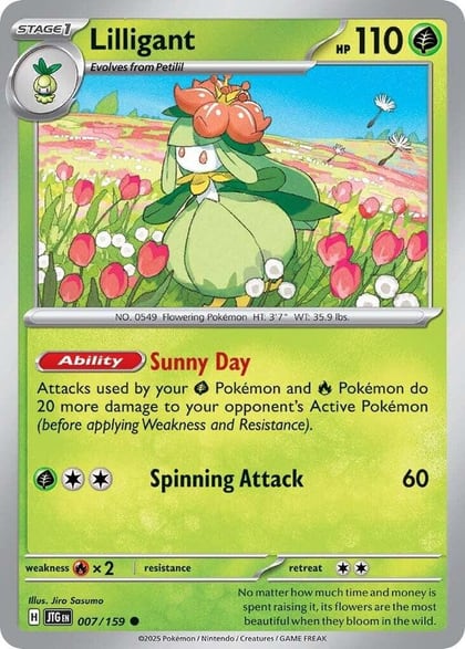 Lilligant, SV09: Journey Together 007/159