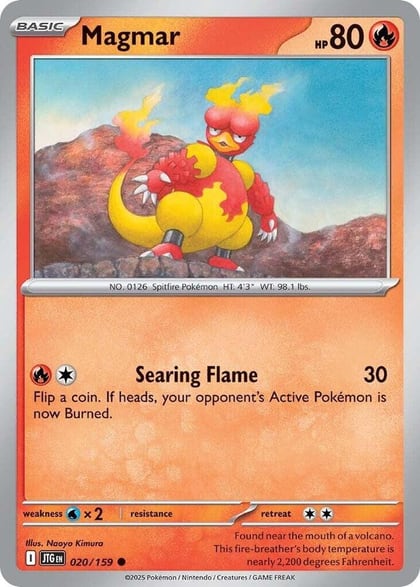 Magmar, SV09: Journey Together 020/159