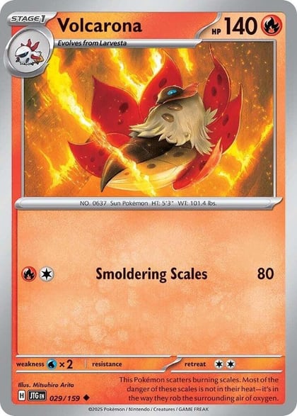 Volcarona, SV09: Journey Together 029/159