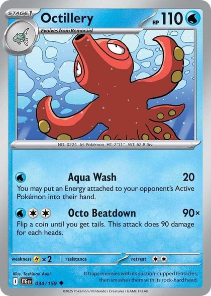 Octillery, SV09: Journey Together 034/159