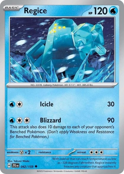 Regice, SV09: Journey Together 042/159