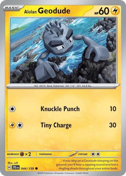 Alolan Geodude, SV09: Journey Together 044/159