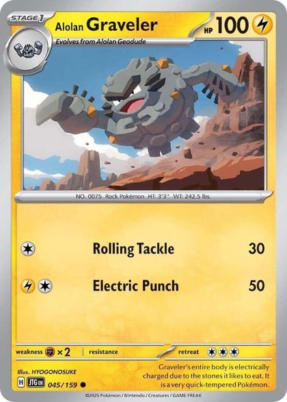 Alolan Graveler, SV09: Journey Together 045/159