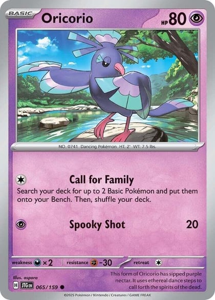 Oricorio, SV09: Journey Together 065/159