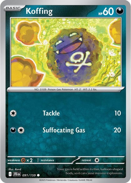 Koffing, SV09: Journey Together 091/159