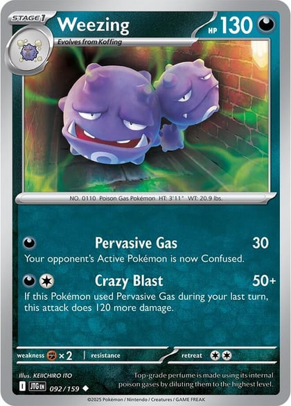 Weezing, SV09: Journey Together 092/159
